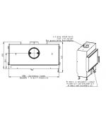 Teplovzdušná kozubová vložka Romotop - KV HEAT 2g 70.44.13 - rovná