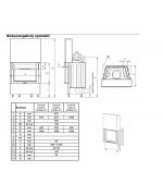 Kobok Chopok Kazeta 600/500 Krbová vložka 