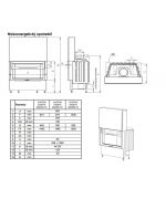 Kobok Chopok Kazeta 780/500 Krbová vložka