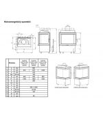 Kobok Chopok Kazeta R90 S/330 P 600/500 Krbová vložka 