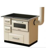 Sporák Elegant New Line - sklo pravý kremový