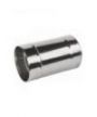 Roura rovná ø120 mm nerez - 250 mm