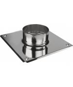 Komínová doska ø130 mm nerez