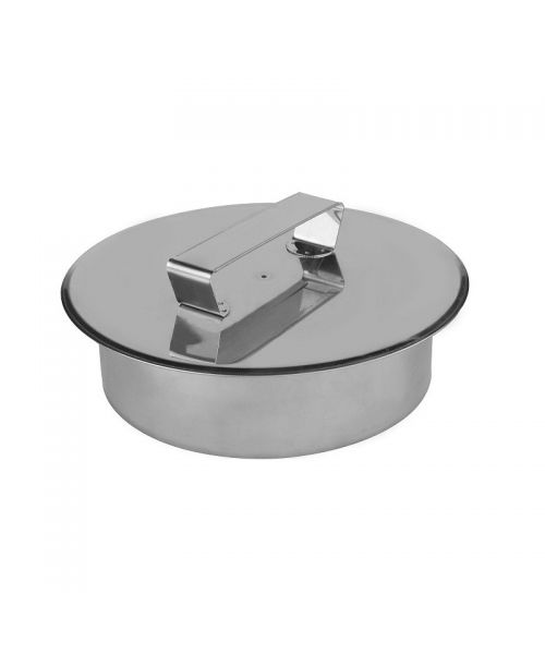 Záslepka ø130 mm nerez