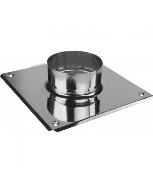 Komínová doska ø160 mm nerez