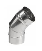 Koleno ø200/90° regulovateľné, nerez