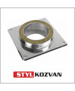 Päta nadstavca ø120 mm nerez