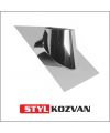 Prechod strechou 15° ø120 mm nerez