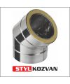 Koleno ø120 mm nerez - 30°