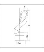 Sopúch ovál 120/220/ mm nerez