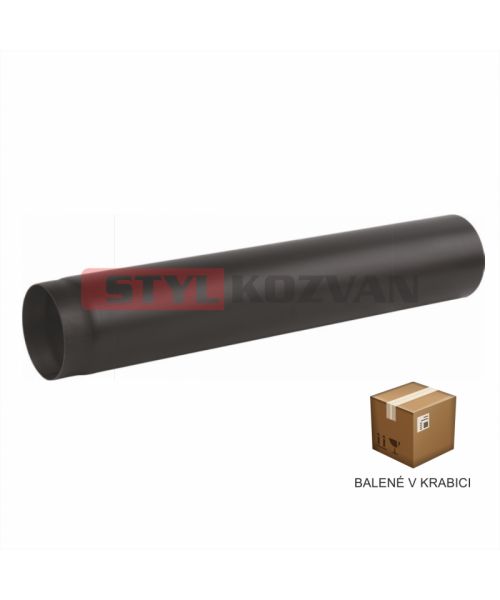 Rúra rovná ø120/1000 mm kouřovod