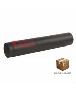 Rúra rovná ø120/1000 mm kouřovod