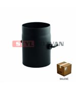 Zder dvojitý ø120 mm kouřovod