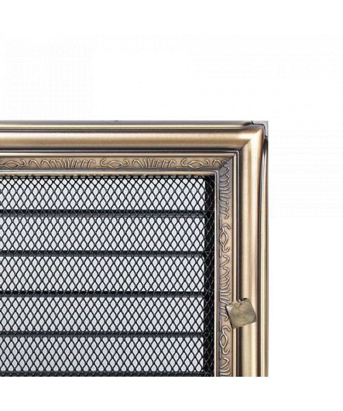 Mriežka 17x17 biela so žalúziou