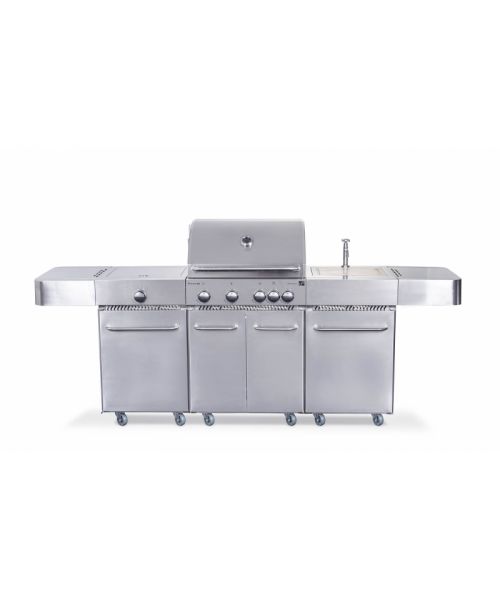 Plynový gril G21 Arizona, BBQ kuchyňa Premium Line 6 horákov + zadarmo redukčný ventil