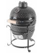 Gril Strend Pro Kamado Egg 13", priemer 27 cm, gril. výška 34,5 cm, čierny, 35x40,5x55 cm