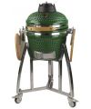 Gril Strend Pro Kamado Egg 16", priemer 33,50 cm, gril výška 73 cm, čierny, 40x57x97,50 cm