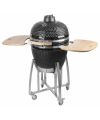 Gril Strend Pro Kamado Egg 16", priemer 33,50 cm, gril výška 73 cm, čierny, 40x57x97,50 cm