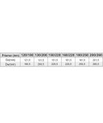 Roura rovná ø160 mm nerez - 1000 mm