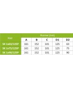 Stěnový box ZN 1x90/125 