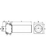 Stěnový box ZN 1x90/125 