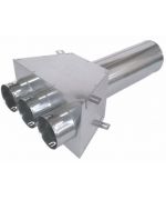 Stěnový box ZN 3x90/125 