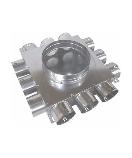 Rozdělovací box 12x63mm/160 mm - štvorec