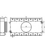 Rozdělovací box ZN 14x75mm/200 mm