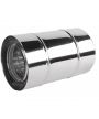 Roura rovná ø80/125 mm nerez - 250 mm pro kondenzační kotle