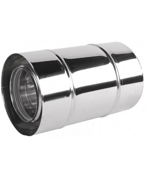 Roura rovná ø100/150mm nerez kondenz - 250 mm