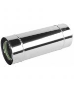 Roura rovná ø100/150 mm nerez kondenz - 330 mm