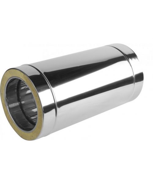 Rúra rovná ø120 mm nerez - 500 mm