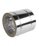 Roura rovná ø160 mm nerez - 500 mm