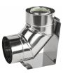 Koleno 90° s podstavou ø100/150 mm nerez kondenz