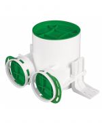 Stropní box 2x75mm/125 mm PLAST