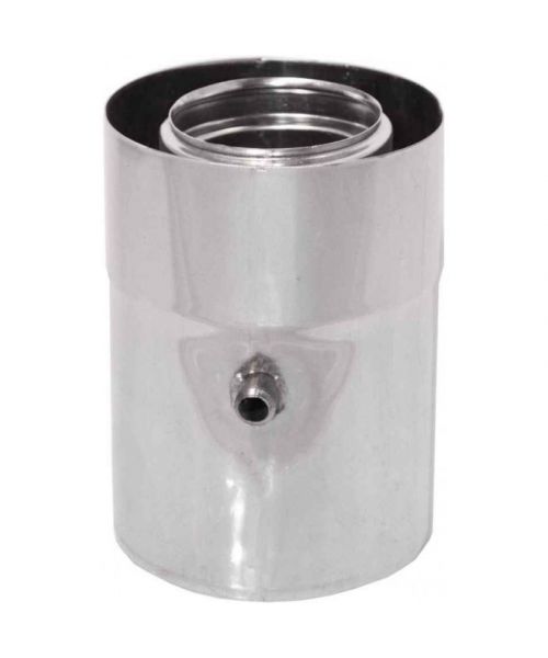 Rúra s odtokem kondenzu ø80/125 mm nerez kondenz