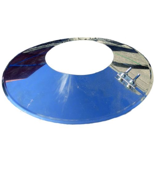 Protidešťová manžeta B ø130 mm nerez