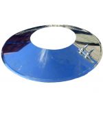 Protidešťová manžeta B ø140 mm nerez