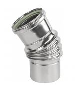 Koleno 30° ø80 mm nerez kondenz