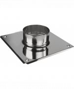 Komínová deska ø110 mm nerez