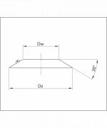 Protidešťová manžeta ø80 mm nerez