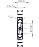 Rozdělovací box TPK 8x75 mm/200 mm