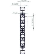 Rozdělovací box TPK 12x75 mm/200 mm