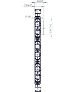 Rozdělovací box TPK 16x75 mm/200 mm