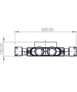 Rozdělovací box TPK 16x75 mm/200 mm