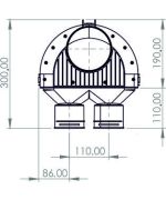 Distribuční box TPK 1x75 mm/125 mm