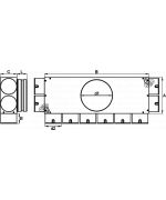 Rozdělovací box ZN 10x75/160 izolovaný