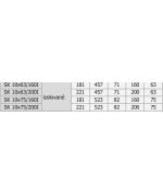 Rozdělovací box ZN 10x75/160 izolovaný