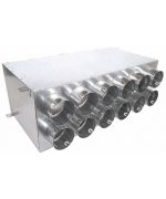 Rozdělovací box dvouřadý ZN 12x75/160 izolovaný