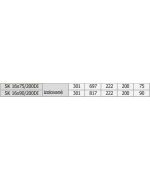 Rozdělovací box ZN dvouřadý 16x75/200 izolovaný
